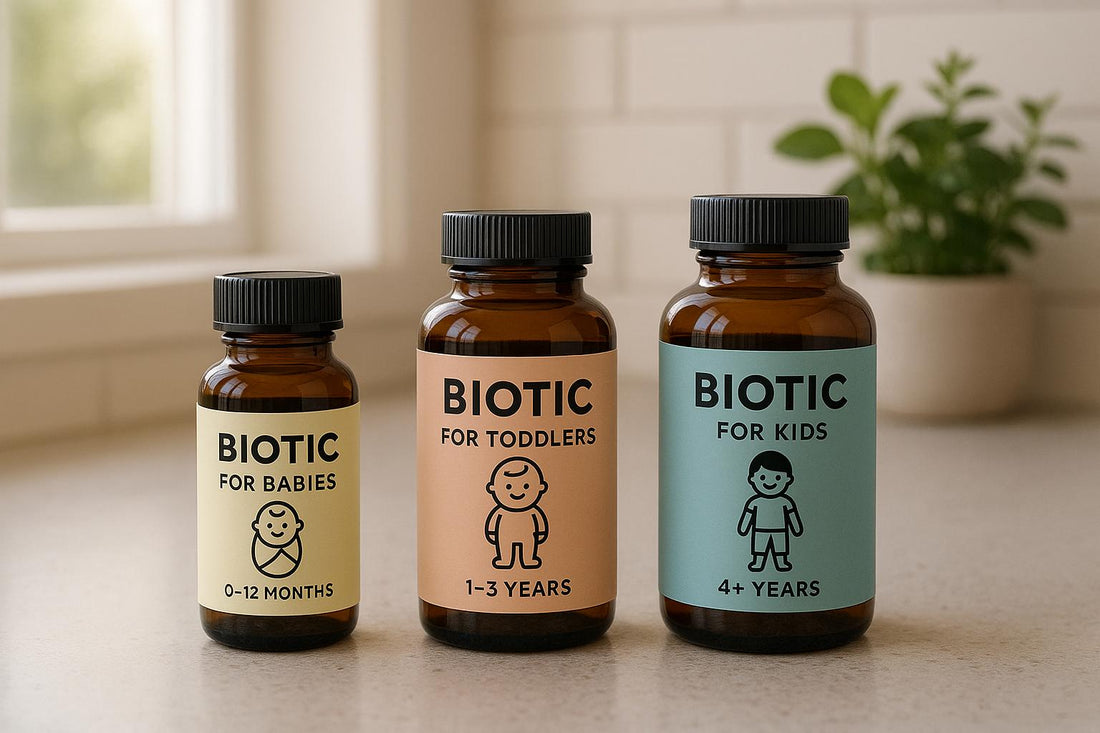 Top 5 Biotics for Kids by Age Group
